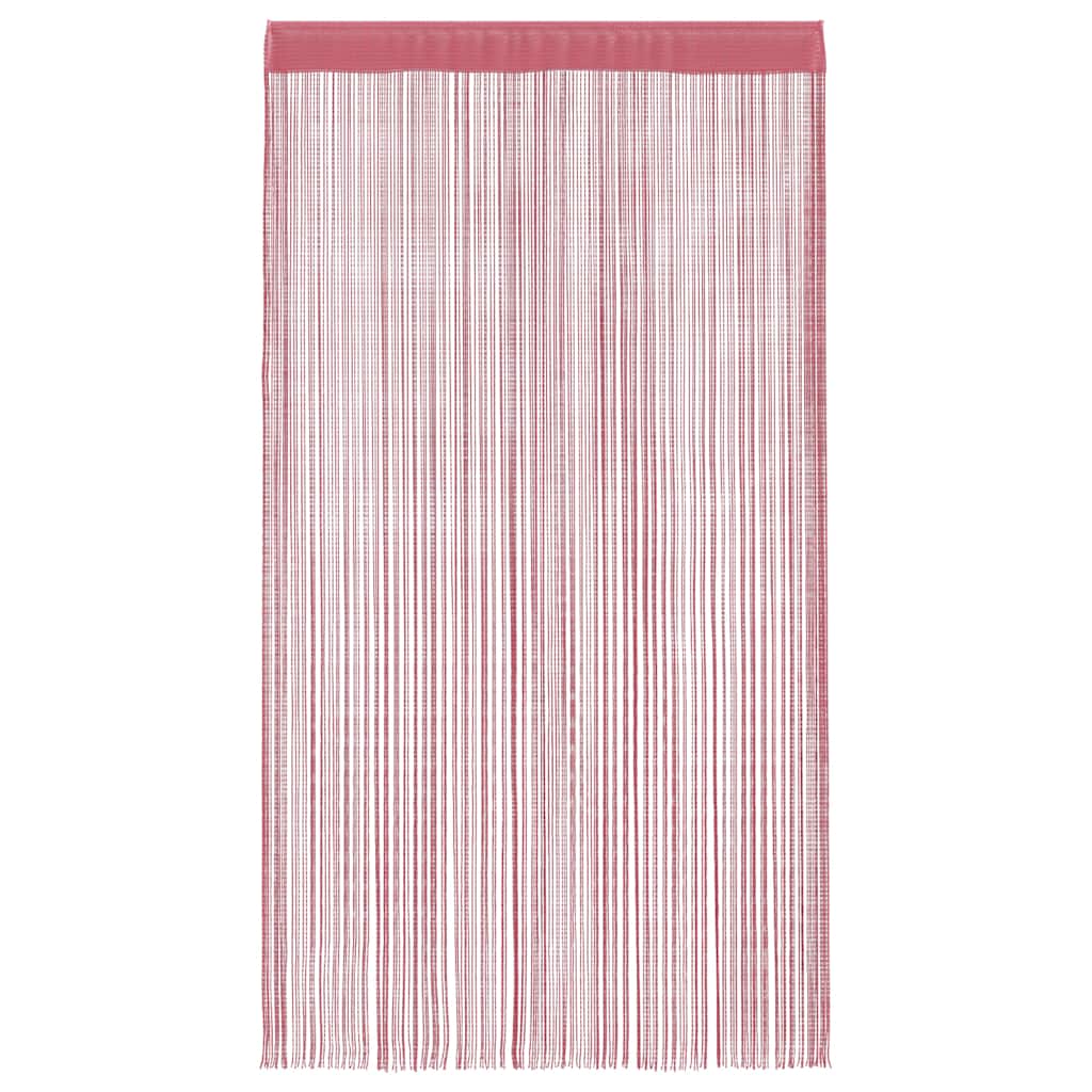 vidaXL Zasłony sznurkowe 2 szt. Różowe 140x250 cm