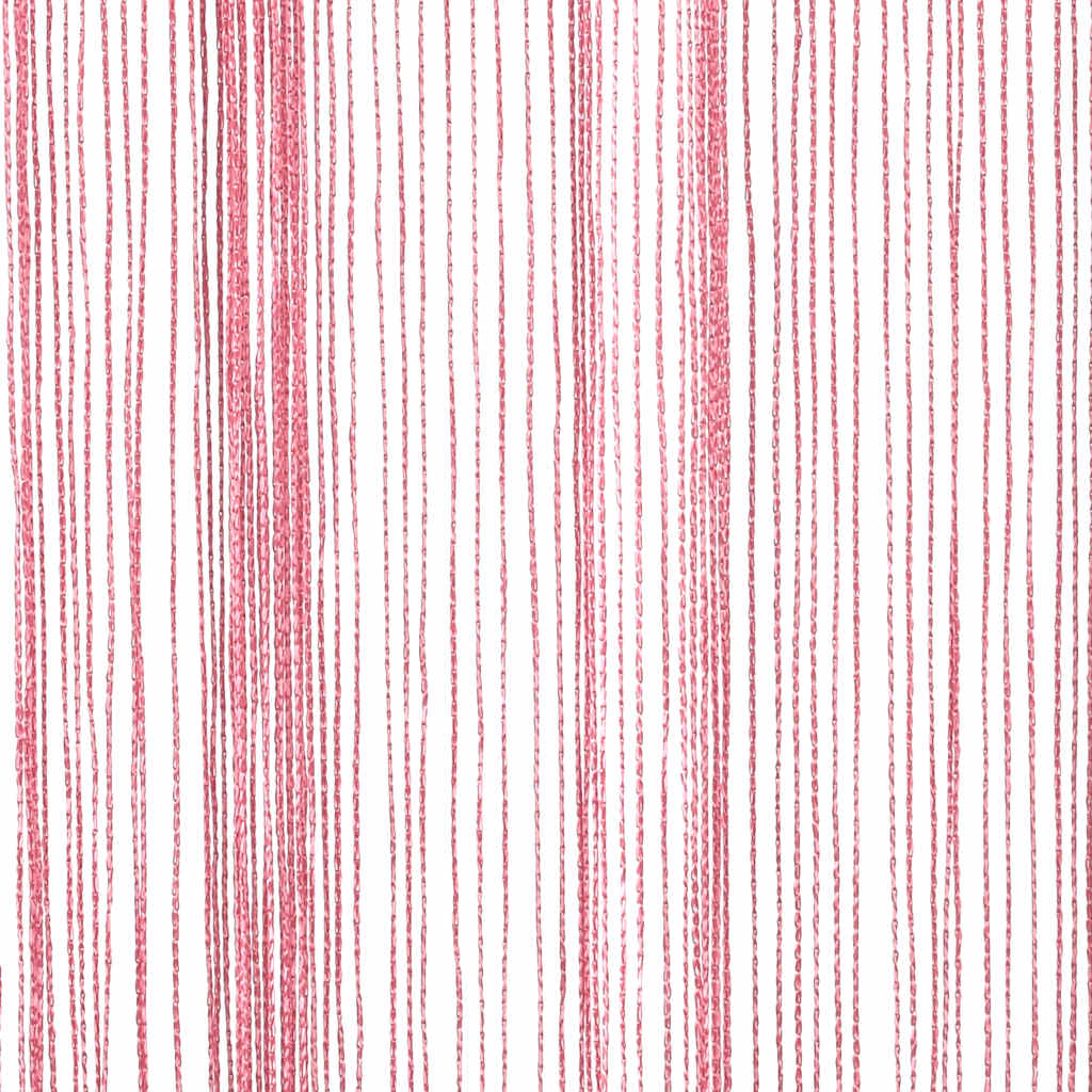 vidaXL Zasłony sznurkowe 2 szt. Różowe 140x250 cm