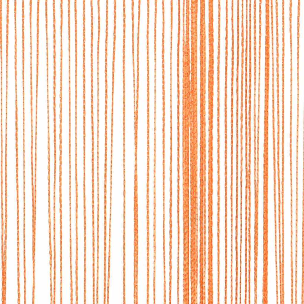vidaXL Zasłony sznurkowe 2 szt. Pomarańczowe 140x250 cm