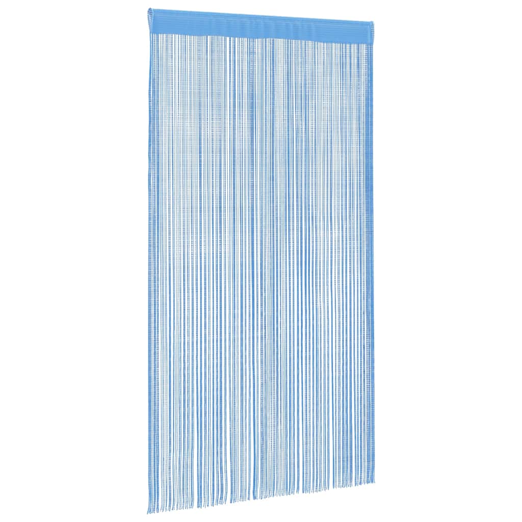 vidaXL Zasłony sznurkowe 2 szt. Jasnoniebieskie 140x250 cm