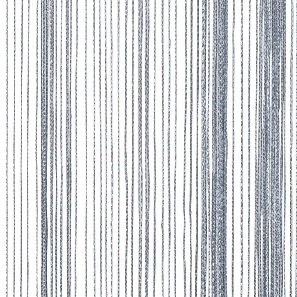 vidaXL Zasłony sznurkowe 2 szt. Jasnoszary 140x250 cm
