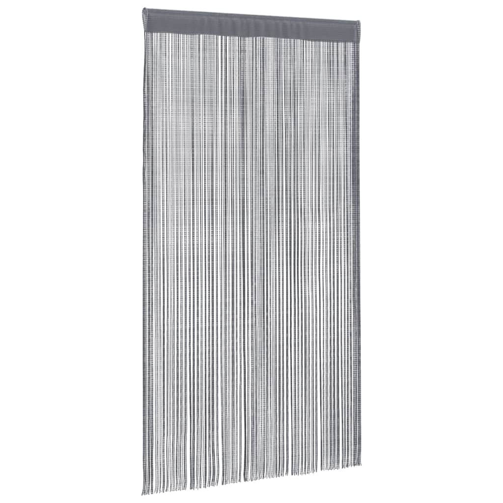 vidaXL Zasłony sznurkowe 2 szt. Antracyt 140x250 cm