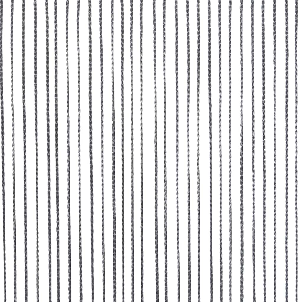 vidaXL Zasłony sznurkowe 2 szt. Antracyt 140x250 cm
