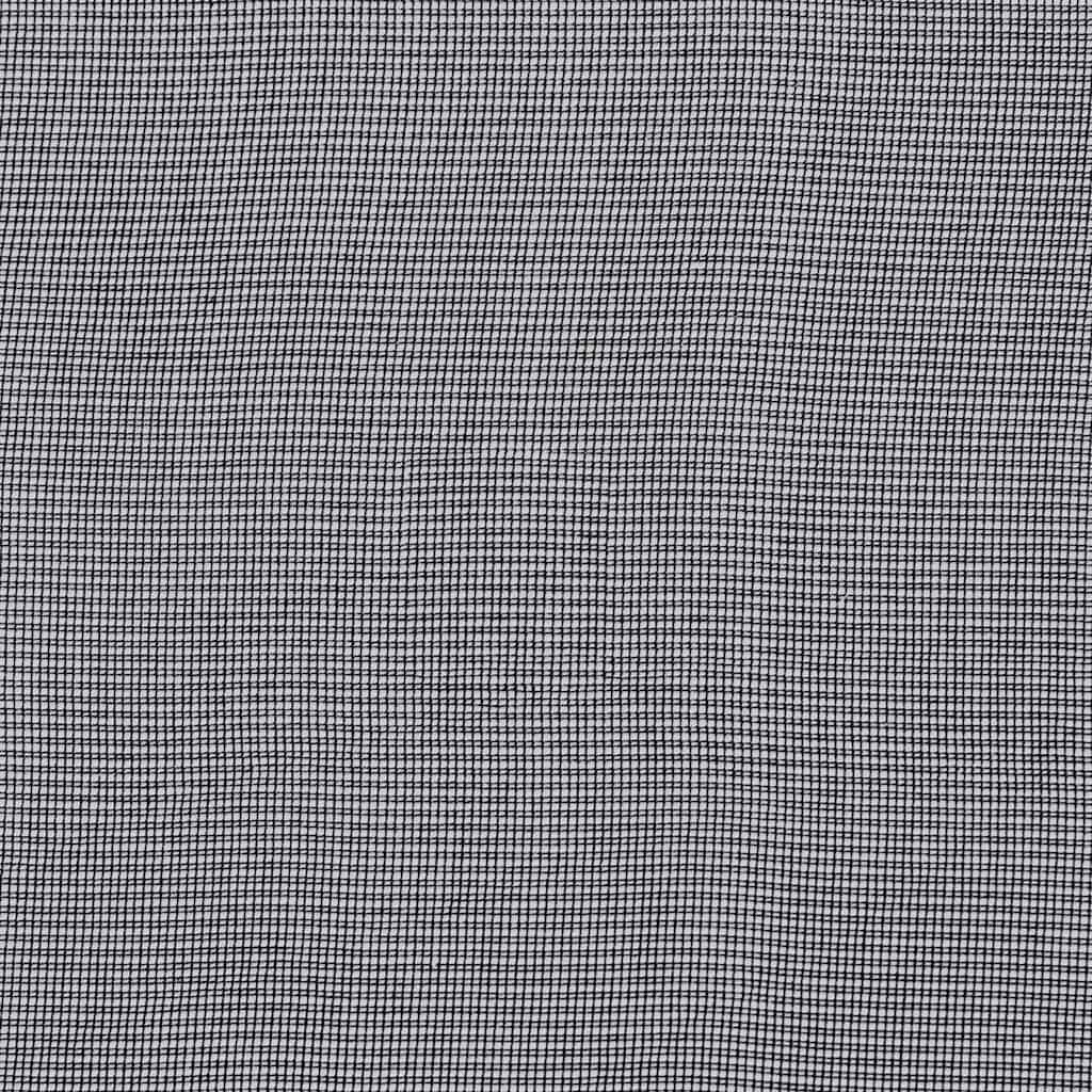 vidaXL Zasłony woalowe z przelotkami 2 szt. Czarne 140x175 cm