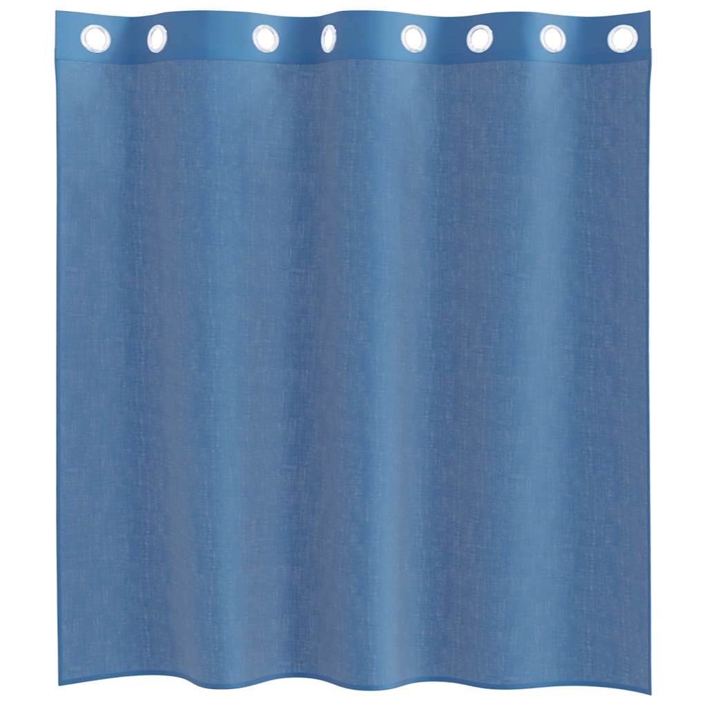 vidaXL Zasłony woalowe z przelotkami 2 szt. Royal Blue