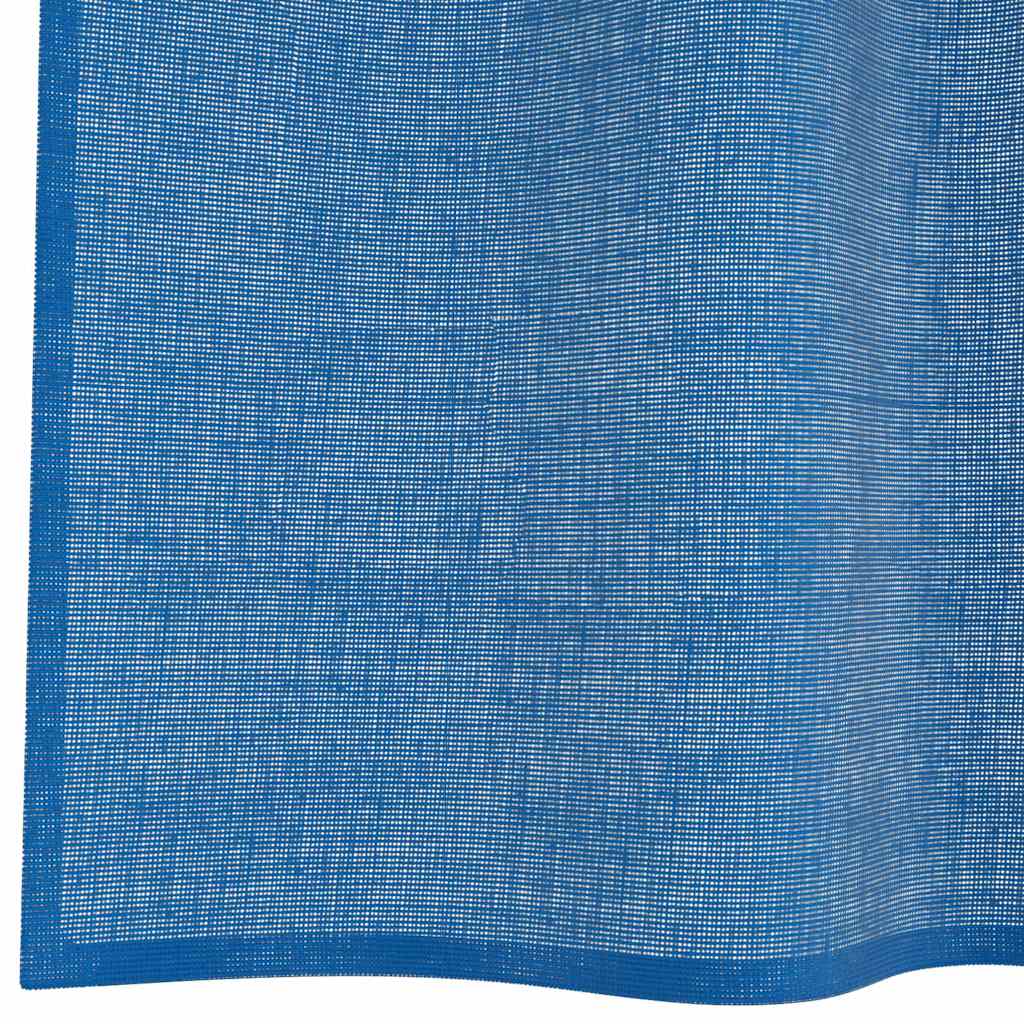 vidaXL Zasłony woalowe z przelotkami 2 szt. Royal Blue