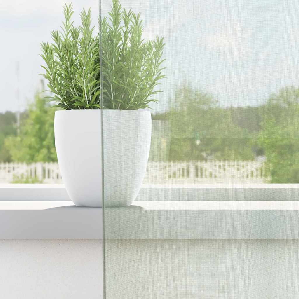 vidaXL Zasłony woalowe z kieszeniami na drążki 2 szt. Jasnoszary