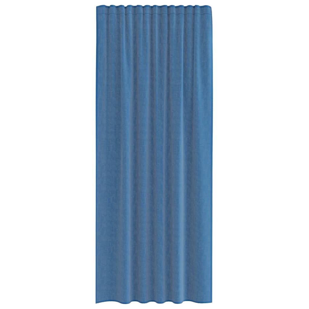 vidaXL Zasłony woalowe z kieszeniami na drążek 2 szt. Royal Blue
