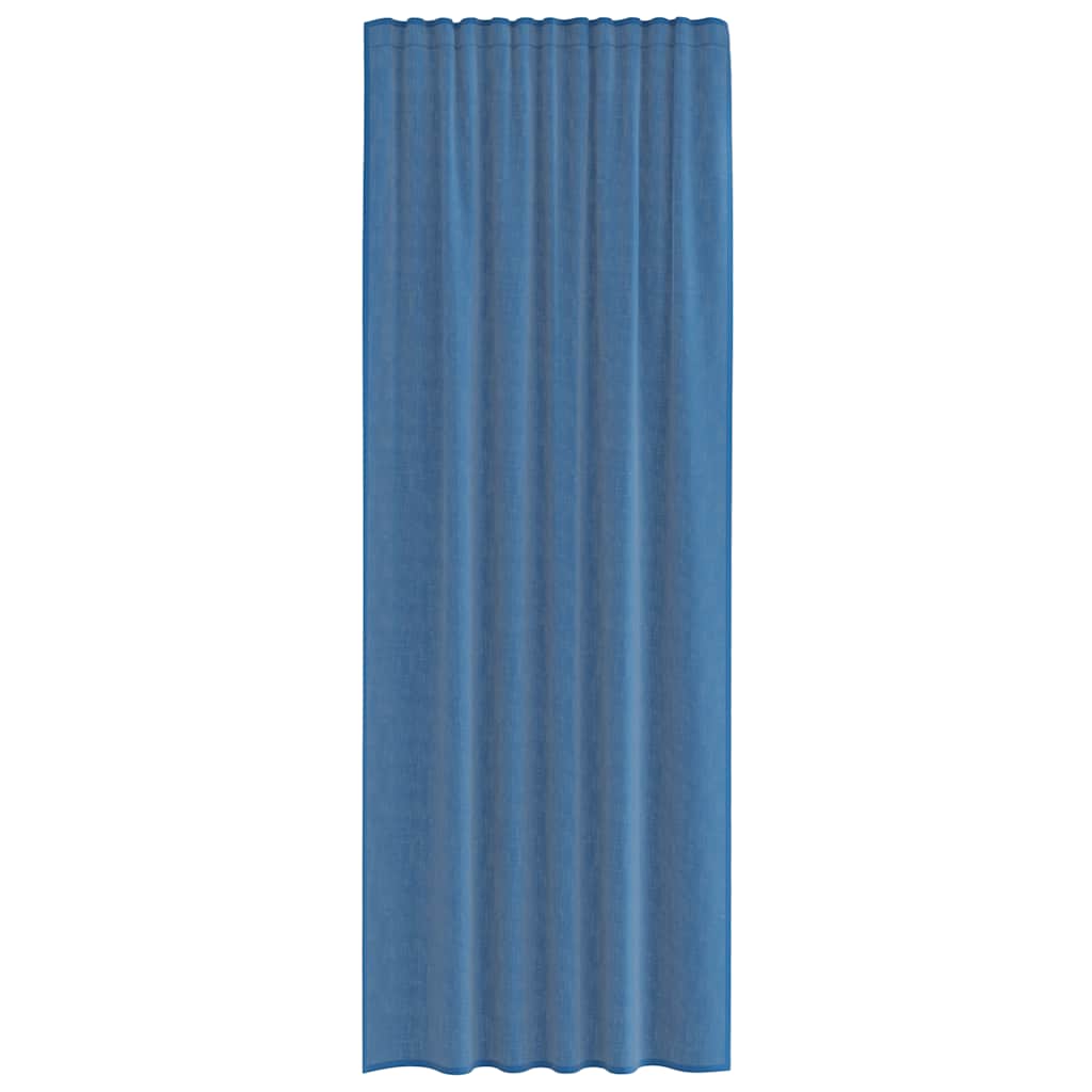 vidaXL Zasłony woalowe z kieszeniami na drążek 2 szt. Royal Blue