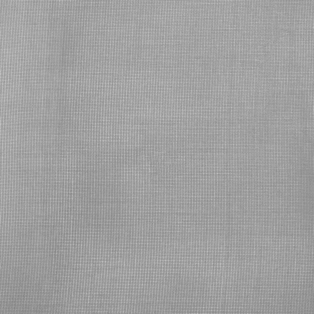 vidaXL Zasłony woalowe z pętelkami 2 szt. Ciemnoszary 140x260 cm