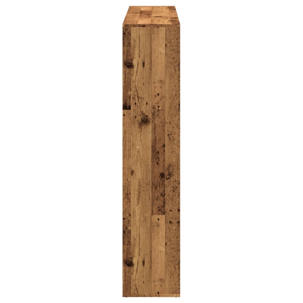 vidaXL Regał, stare drewno, 137,5x29x137,5 cm, materiał drewnopochodny