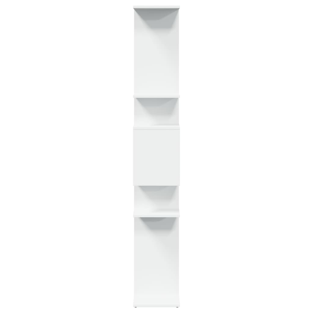 vidaXL Regał, biały, 92x29x188 cm, materiał drewnopochodny