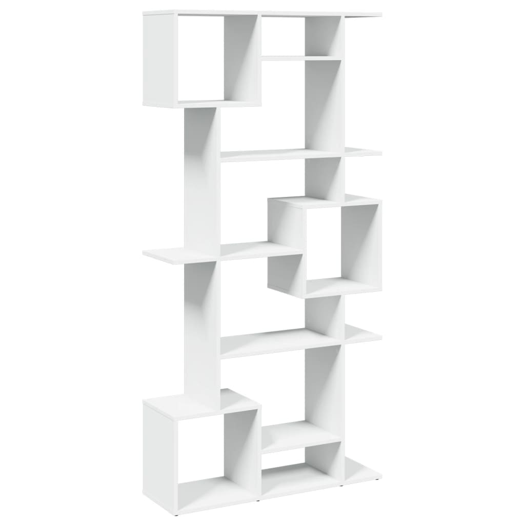 vidaXL Regał, biały, 92x29x188 cm, materiał drewnopochodny