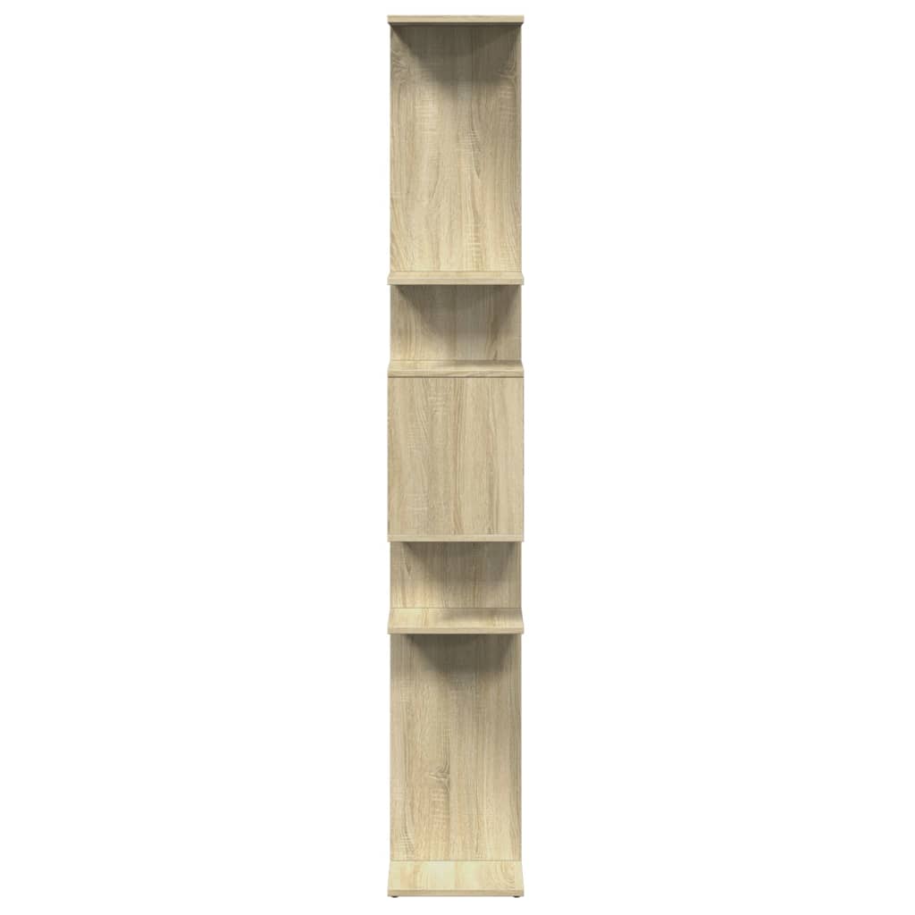 vidaXL Regał, dąb sonoma, 92x29x188 cm, materiał drewnopochodny