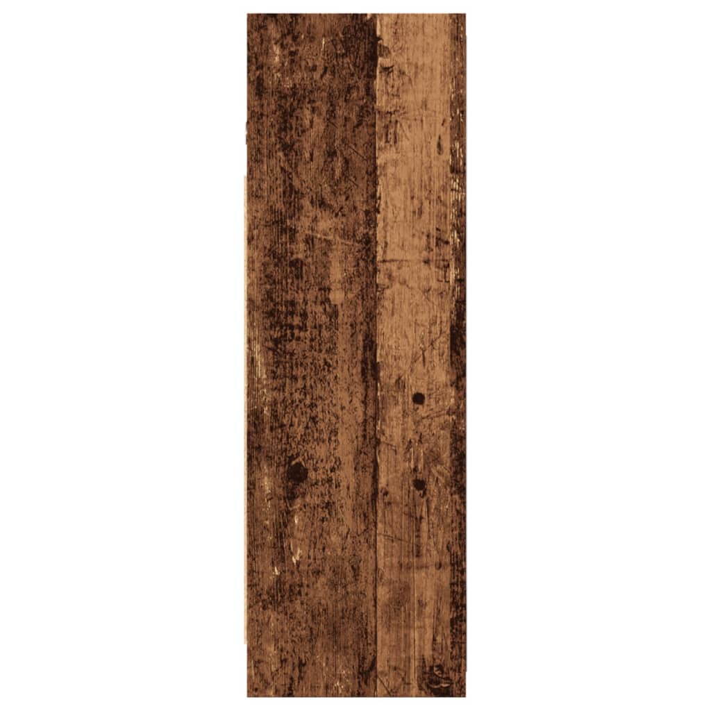 vidaXL Szafka z lustrem, stare drewno, 62,5x20,5x64 cm