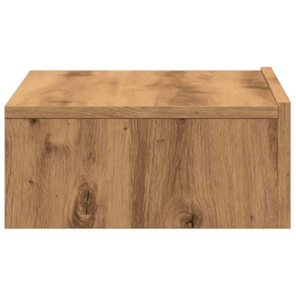 vidaXL Szafki pod TV z LED, 2 szt., dąb artisan, 60x35x15,5 cm
