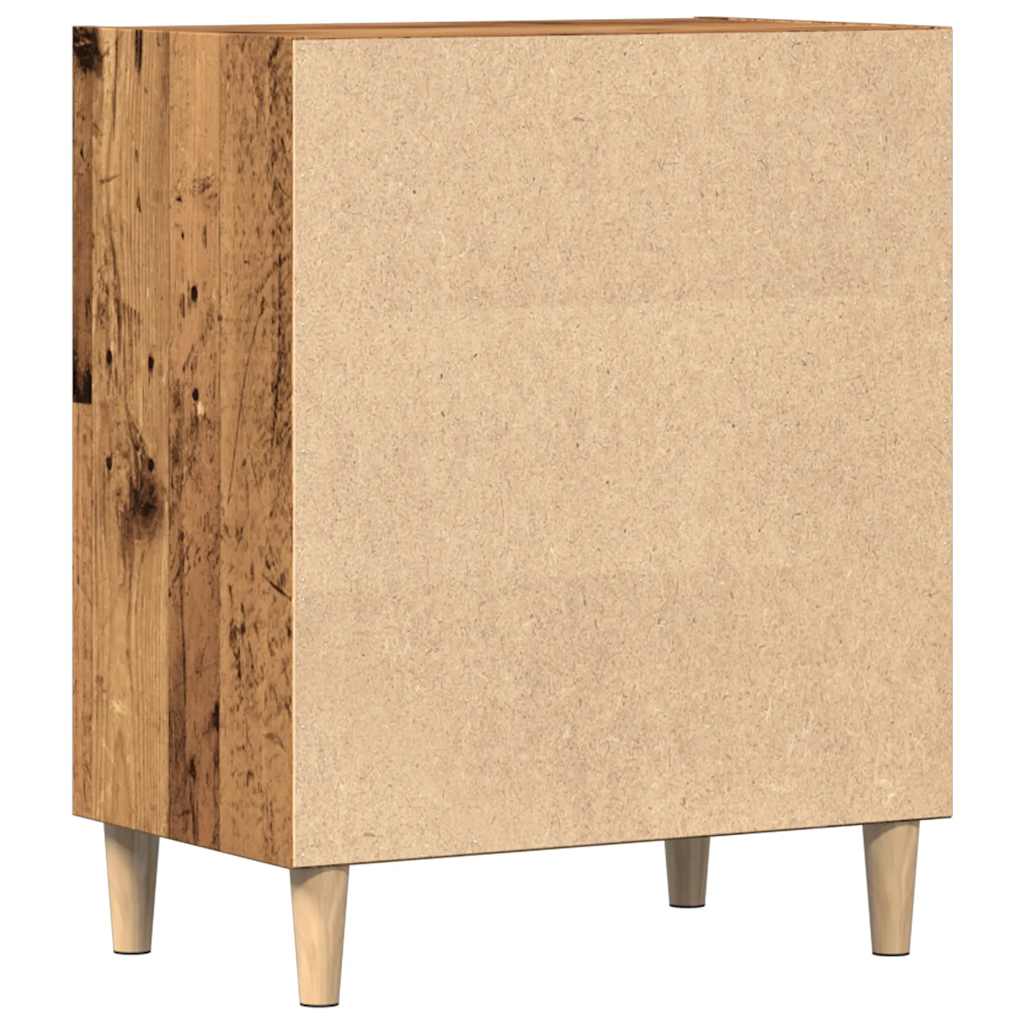 vidaXL Szafka, stare drewno, 57x35x75 cm, materiał drewnopochodny