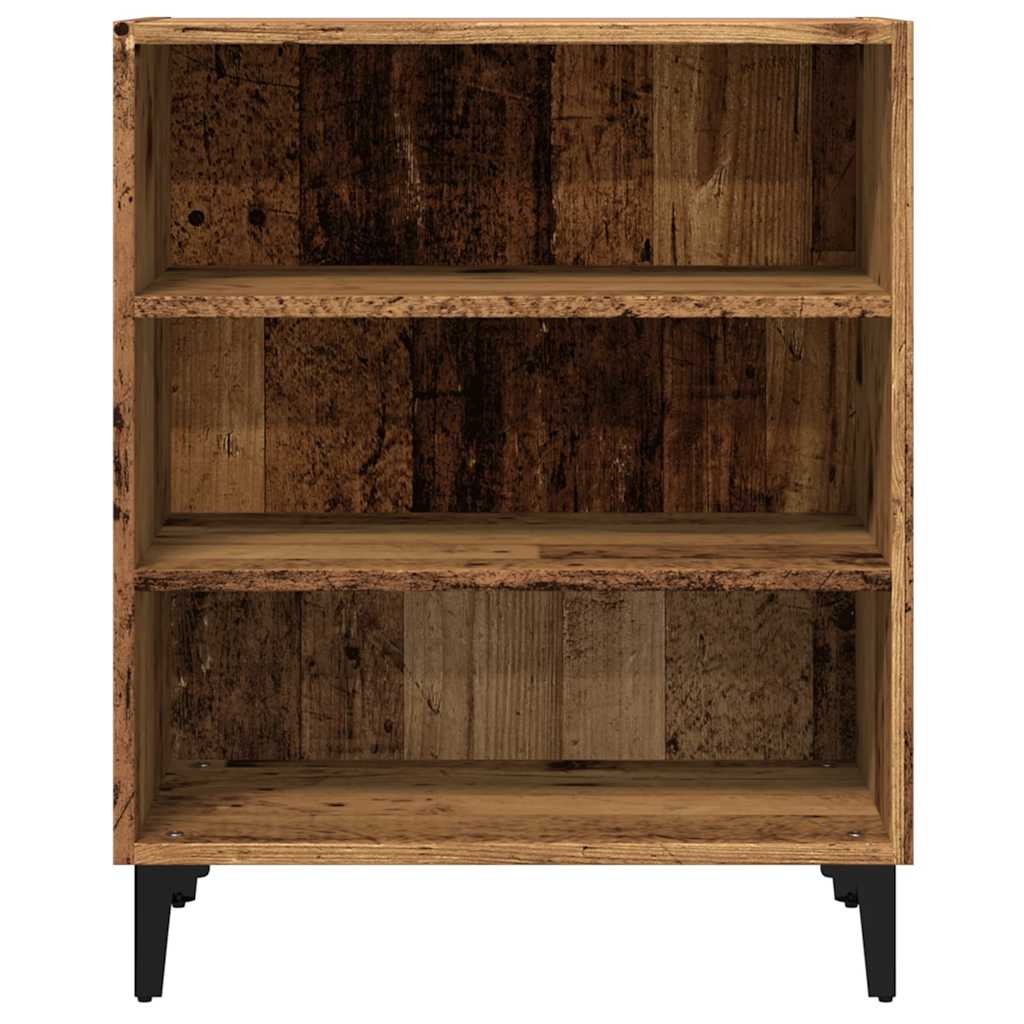 vidaXL Szafka, stare drewno, 57x35x70 cm, materiał drewnopochodny