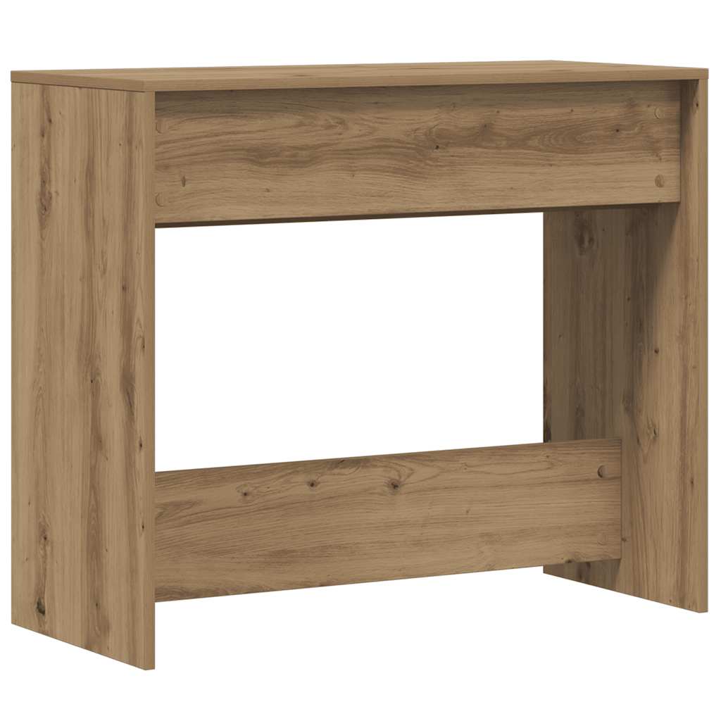 vidaXL Stolik konsolowy, dąb artisan, 89x41x76,5 cm