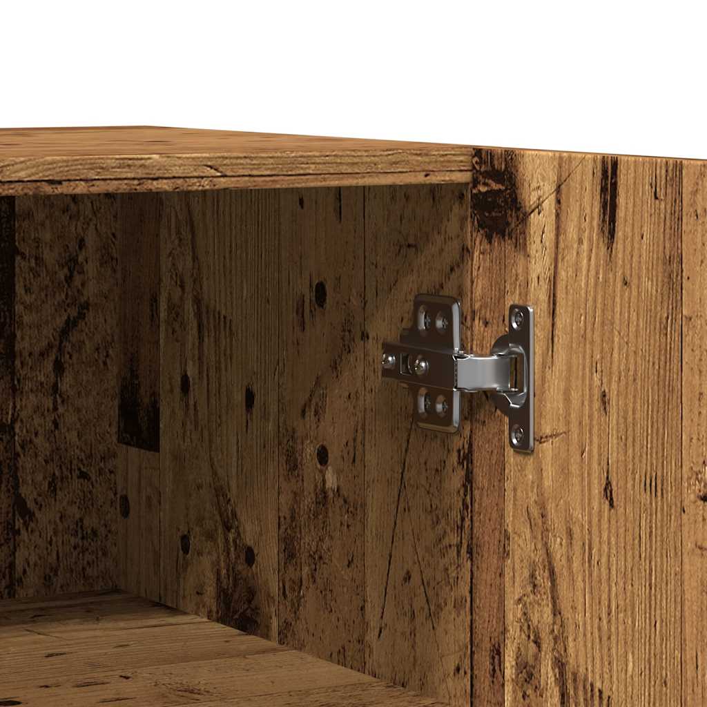 vidaXL Komoda, stare drewno, 100x36x60 cm, materiał drewnopochodny