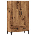 vidaXL Kredens, stare drewno, 70x31x115 cm, materiał drewnopochodny