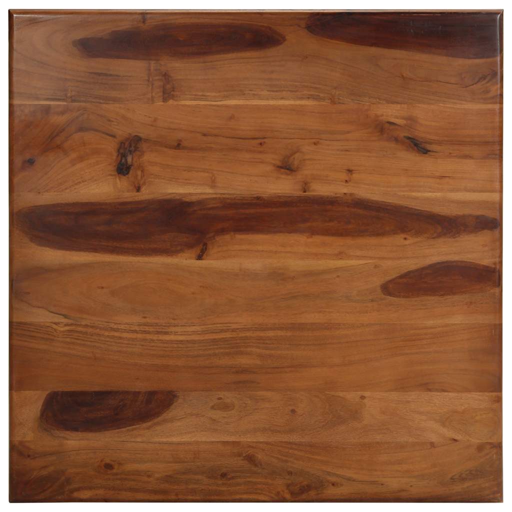 vidaXL Stół jadalniany, 80x80x77 cm, lite drewno akacjowe