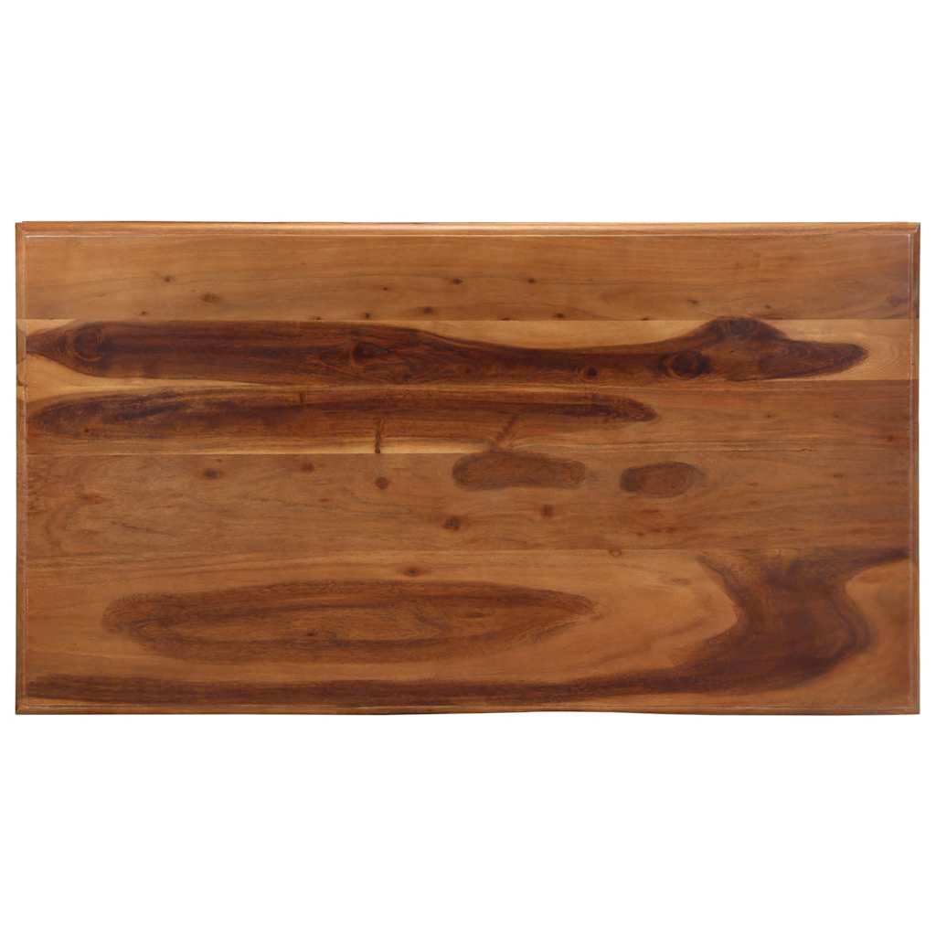 vidaXL Stolik kawowy, 110x60x40 cm, lite drewno akacjowe
