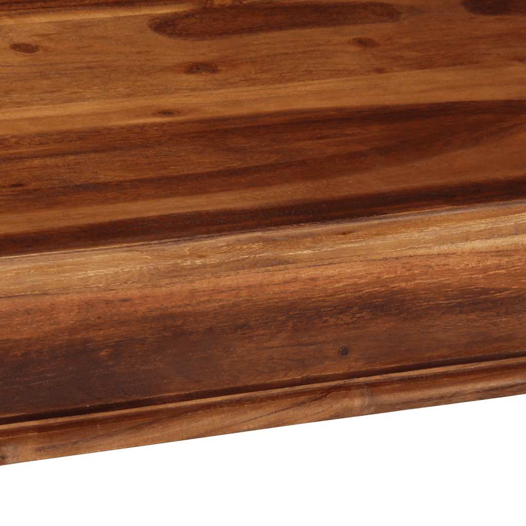 vidaXL Stolik kawowy, 110x60x40 cm, lite drewno akacjowe