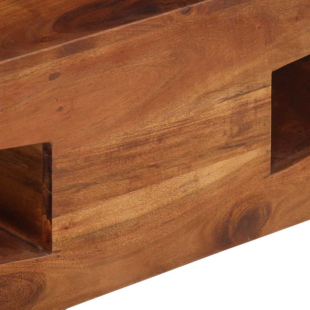 vidaXL Stolik kawowy, 90x60x30 cm, lite drewno akacjowe