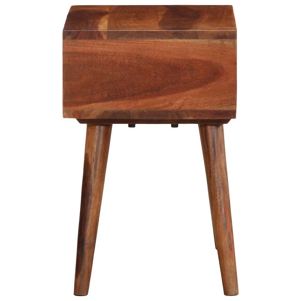 vidaXL Stolik pomocniczy, 45x30x45 cm, lite drewno akacjowe
