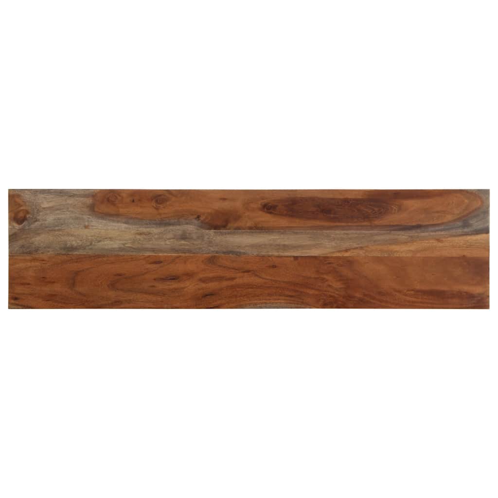 vidaXL Stolik konsolowy, 120x30x76 cm, lite drewno akacjowe