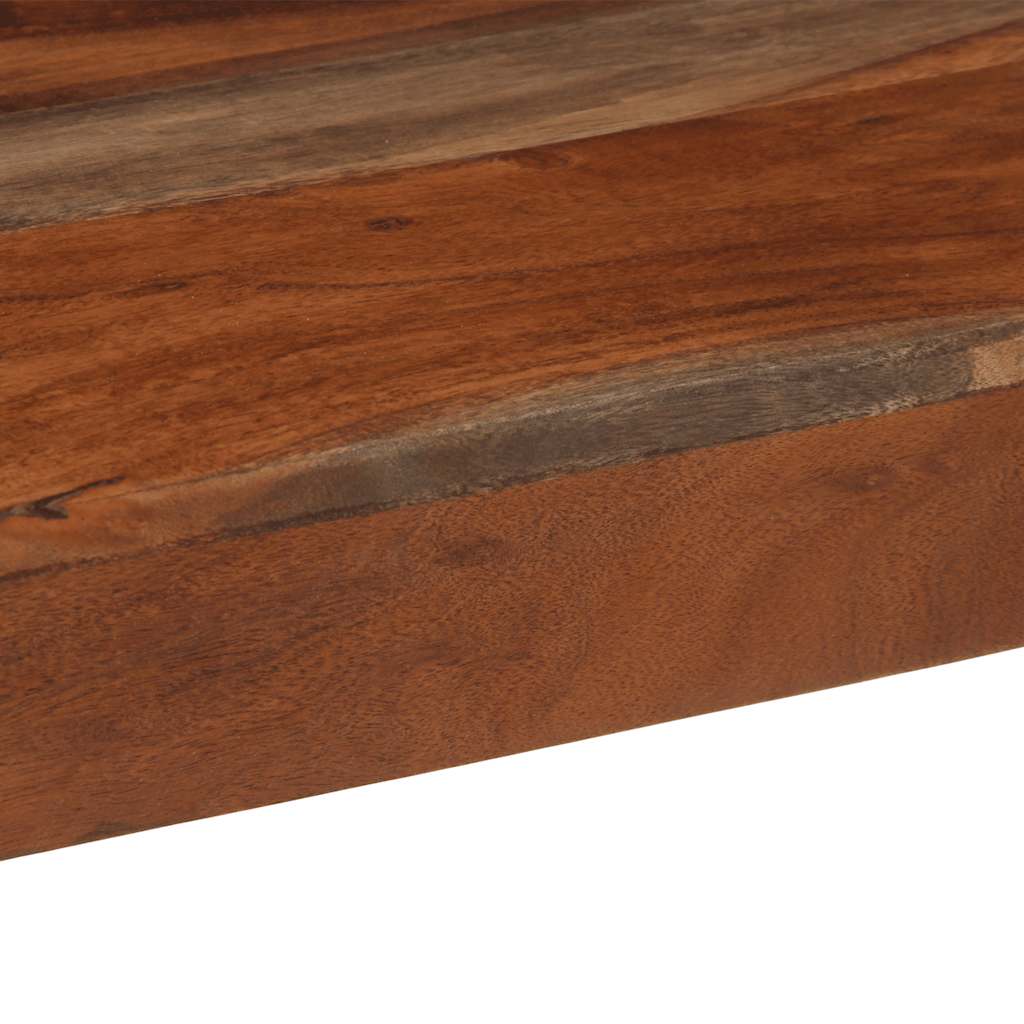 vidaXL Stolik konsolowy, 120x30x76 cm, lite drewno akacjowe