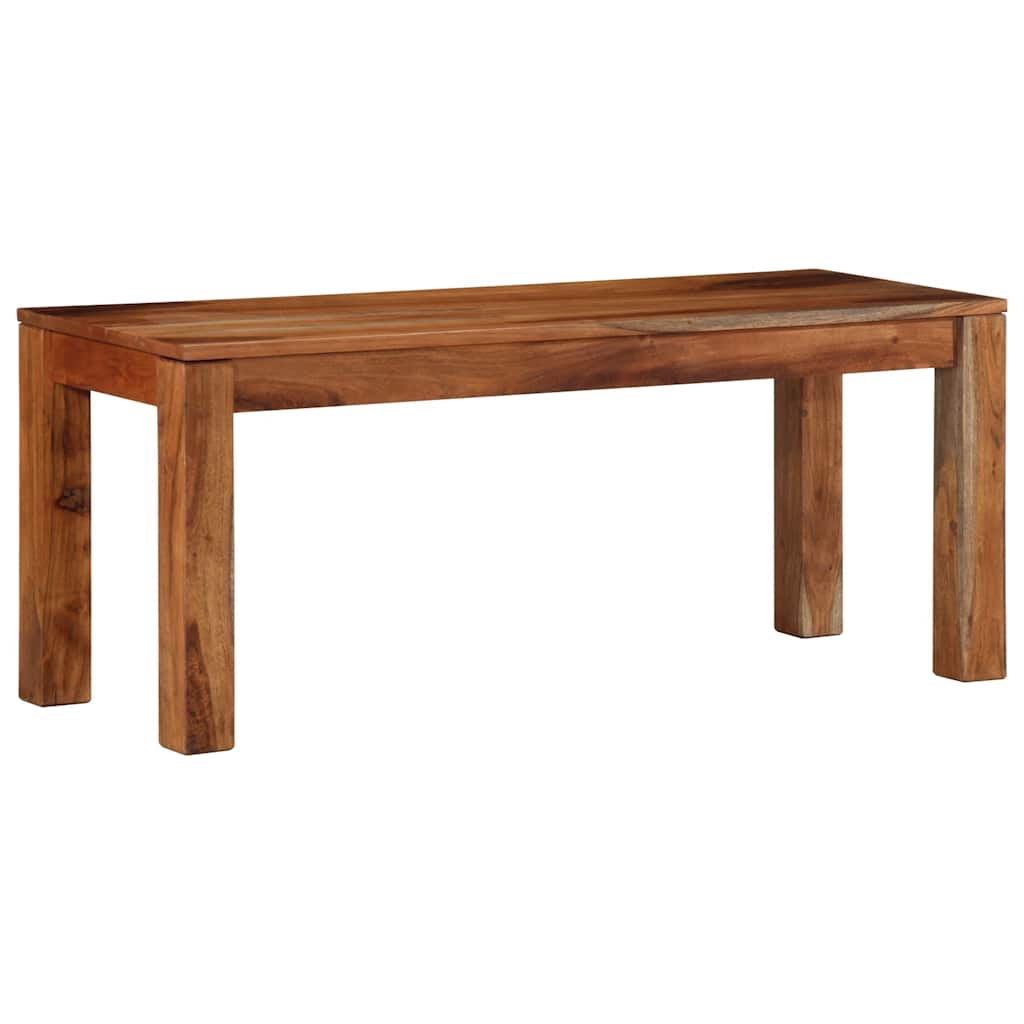 vidaXL Ławka, 110 cm, lite drewno akacjowe