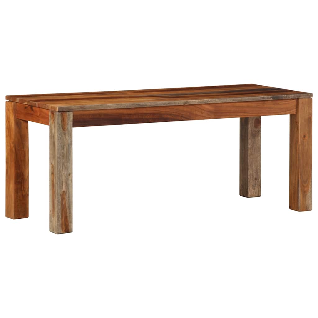 vidaXL Ławka, 110 cm, lite drewno akacjowe