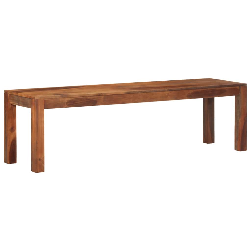 vidaXL Ławka, 160 cm, lite drewno akacjowe