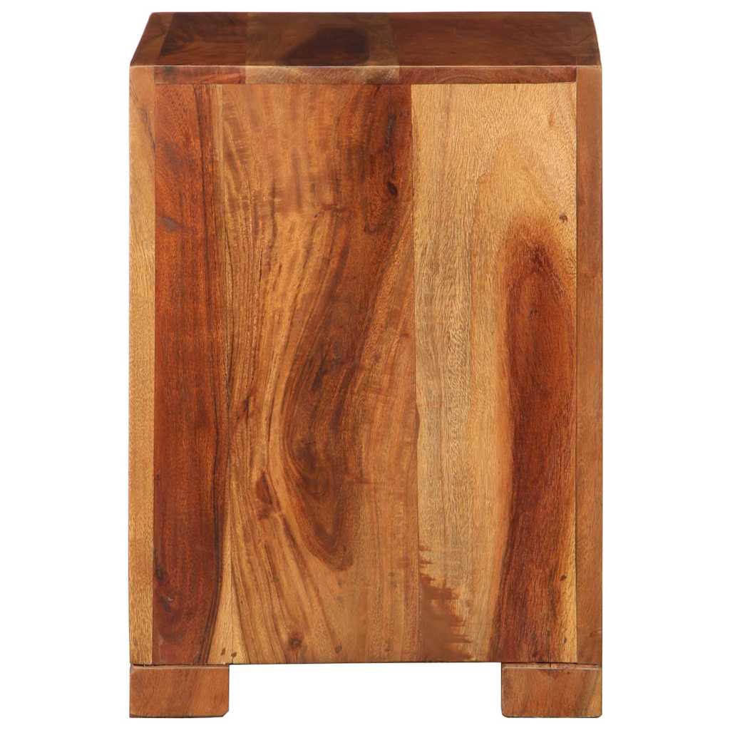 vidaXL Stolik pomocniczy, 37x29x40 cm, lite drewno akacjowe