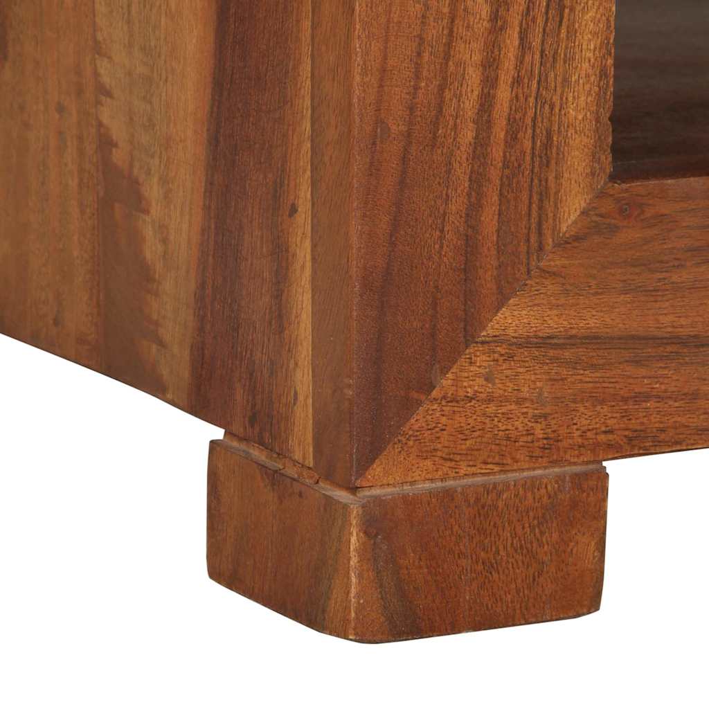 vidaXL Stolik pomocniczy, 37x29x40 cm, lite drewno akacjowe