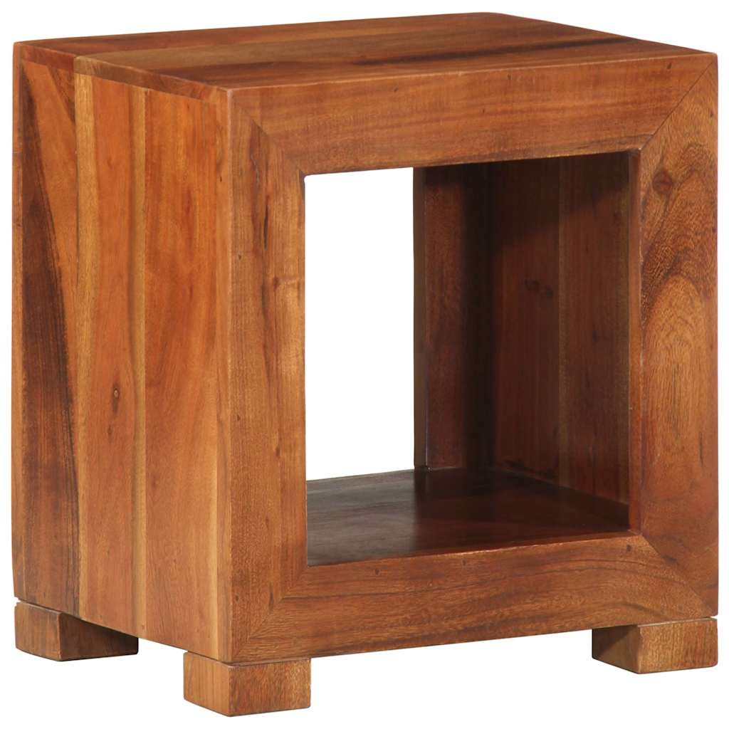 vidaXL Stolik pomocniczy, 37x29x40 cm, lite drewno akacjowe