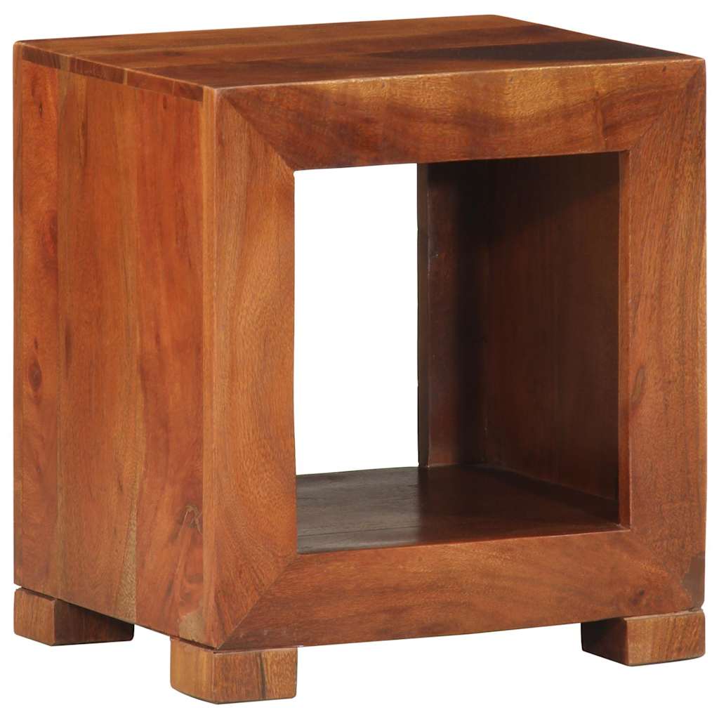 vidaXL Stolik pomocniczy, 37x29x40 cm, lite drewno akacjowe