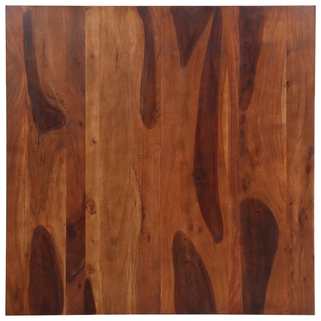 vidaXL Stół jadalniany, 120x120x77 cm, lite drewno akacjowe