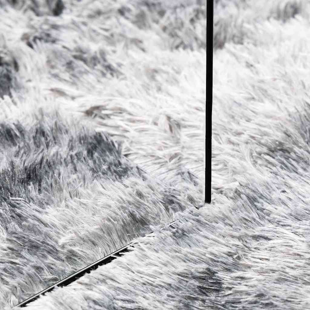 vidaXL Dywan shaggy z długim włosiem, NAVARRA, srebrnoszary, 130x200cm
