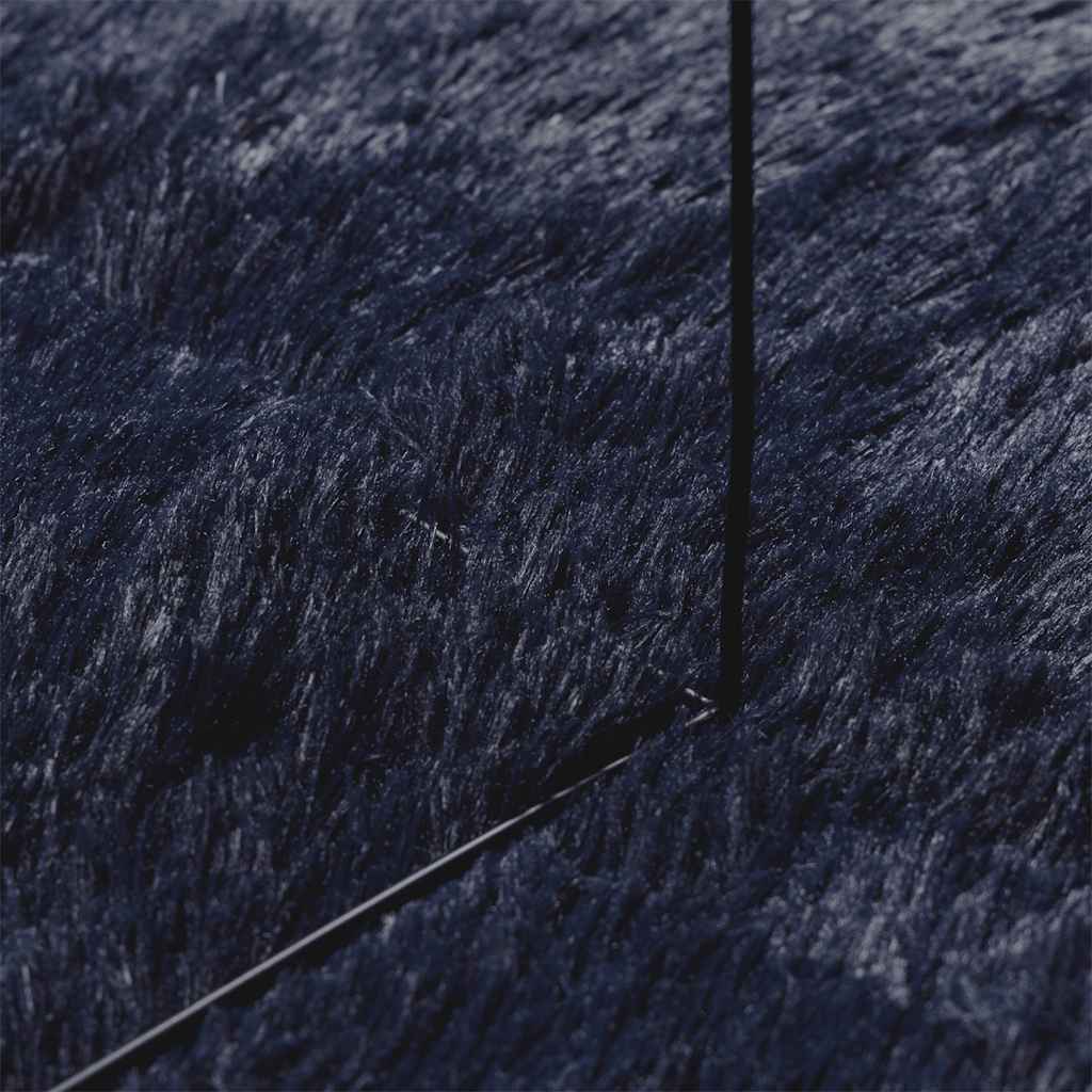 vidaXL Dywan shaggy z długim włosiem, NAVARRA, granatowy, 160x230 cm