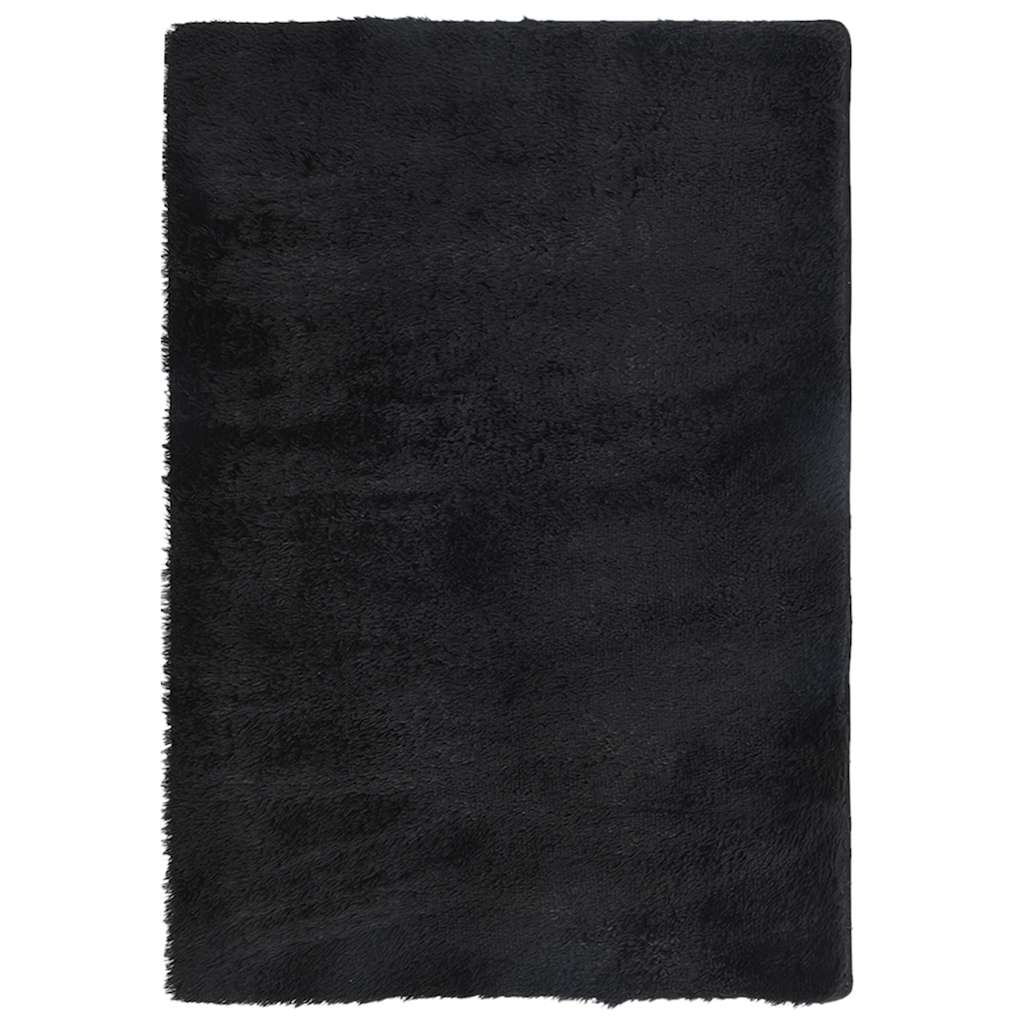 vidaXL Dywan shaggy z długim włosiem, NAVARRA, czarny, 200x290 cm