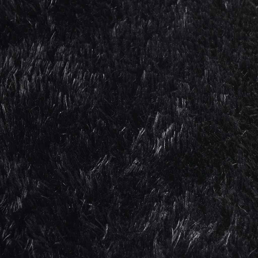 vidaXL Dywan shaggy z długim włosiem, NAVARRA, czarny, 240x340 cm