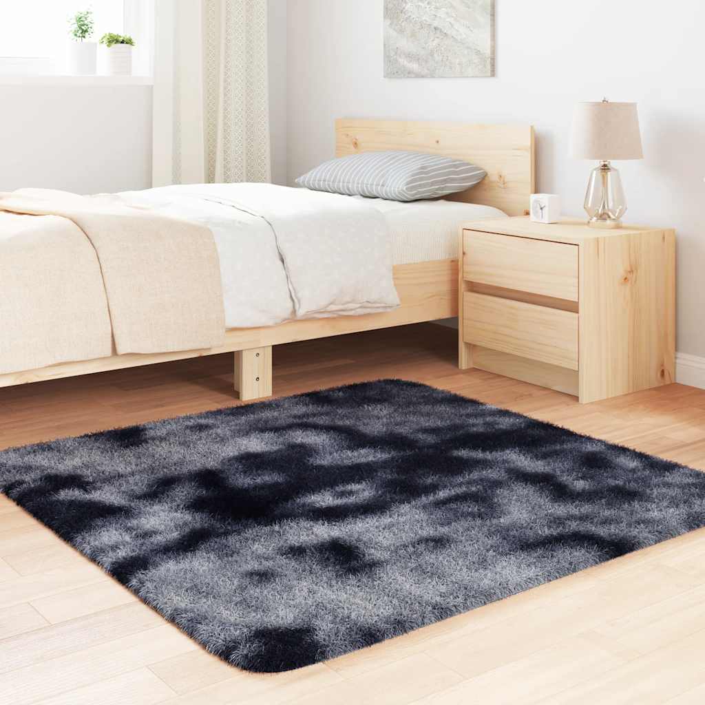 vidaXL Dywan shaggy z długim włosiem, NAVARRA, ciemnoszary, 120x120 cm