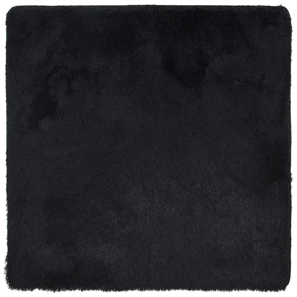 vidaXL Dywan shaggy z długim włosiem, NAVARRA, czarny, 240x240 cm