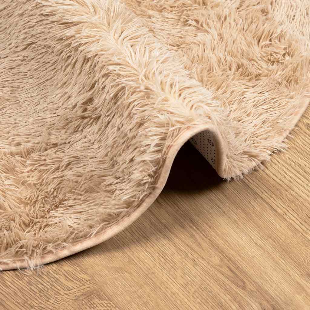 vidaXL Dywan shaggy z długim włosiem, NAVARRA, beżowy, 300x200 cm