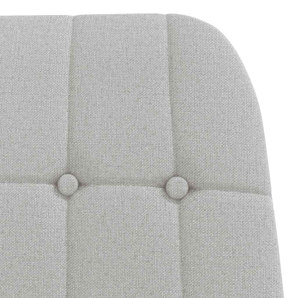 vidaXL Fotel relaksacyjny Cloud Grey Fabric