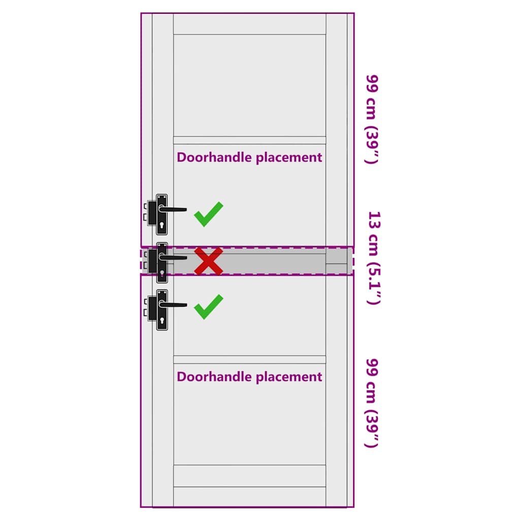vidaXL Drzwi wewnętrzne ORKDAL Biały zagruntowany 83 x 211 cm
