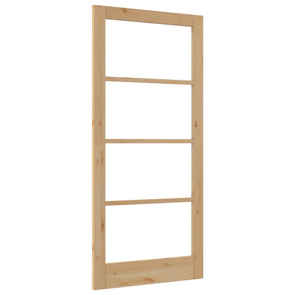 vidaXL Drzwi wewnętrzne ORKDAL Brązowy 93 x 202 cm